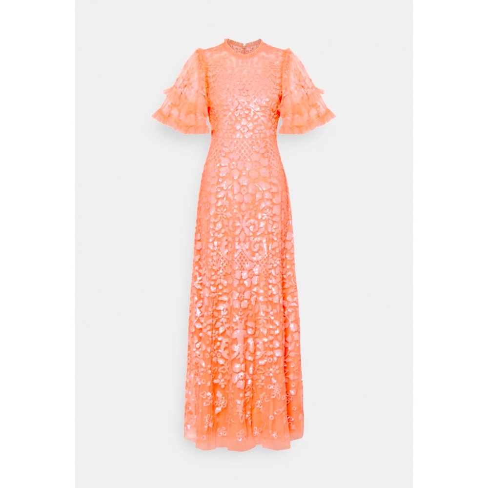 Needle and Thread Aurelia Gown - Coral / US 10